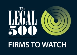 The Legal 500 Firms to Watch badge