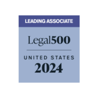 Legal500 badge; Leading Associate United State 2024